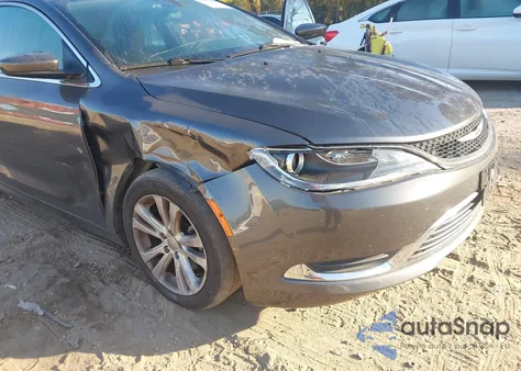2015 Chrysler 200 Limited from USA, damaged, VIN 1C3CCCAB5FN738172